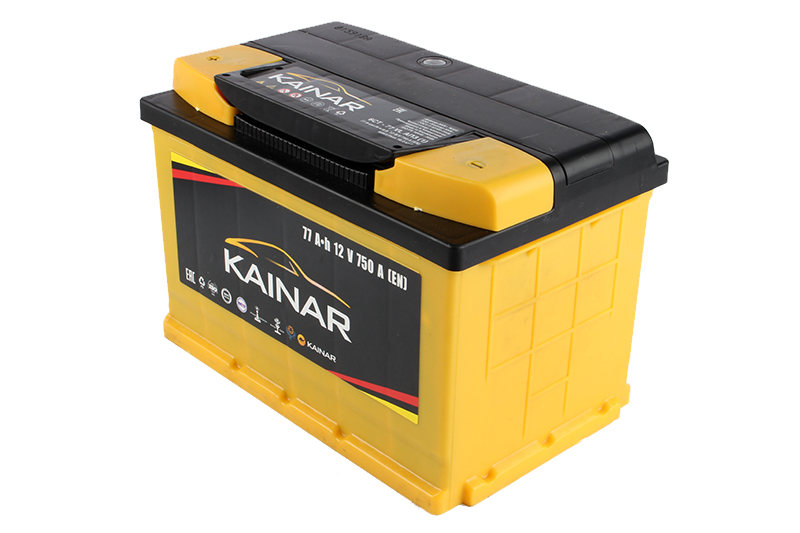 Аккумуляторная батарея KAINAR 6СТ77 750 А фотография №2