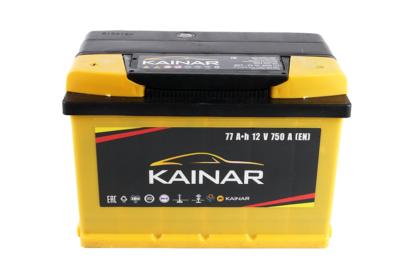 Аккумуляторная батарея KAINAR 6СТ77 750 А фотография №1