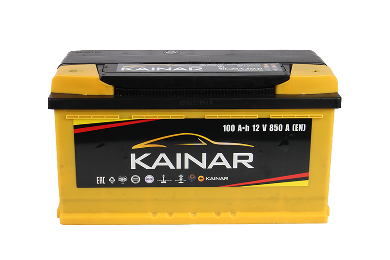 Аккумуляторная батарея KAINAR 6СТ100 обратная фотография №1
