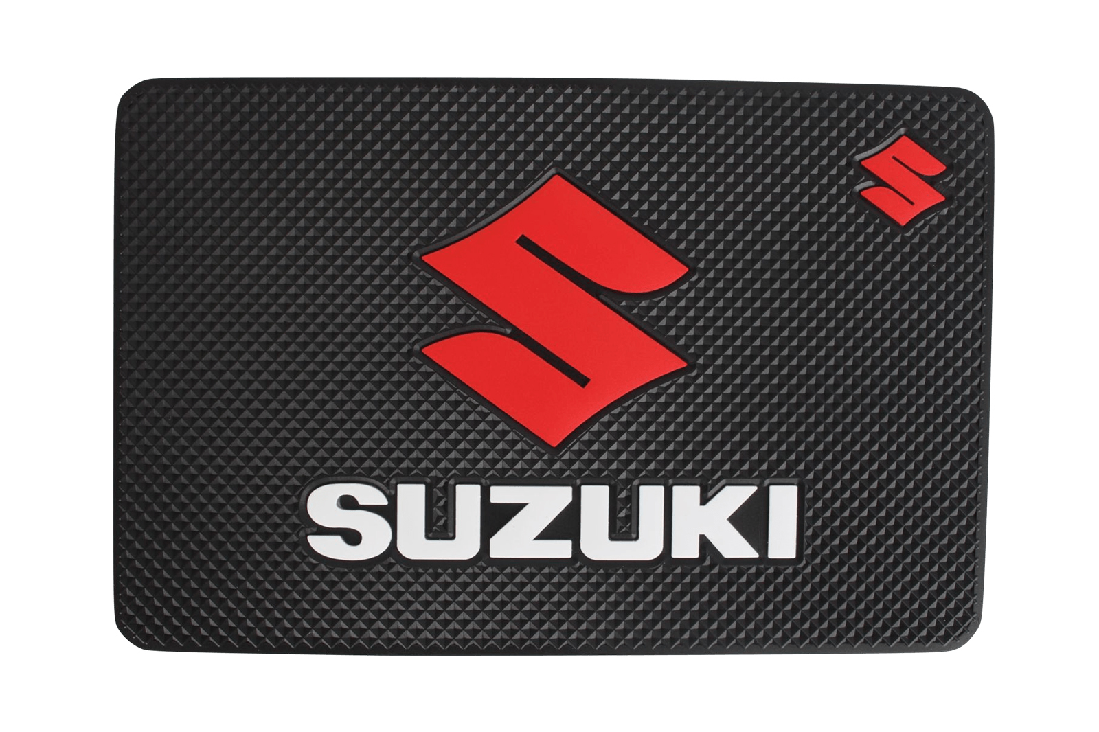 Коврик противоскользящий 195х130мм с логотипом Сузуки фотография №1