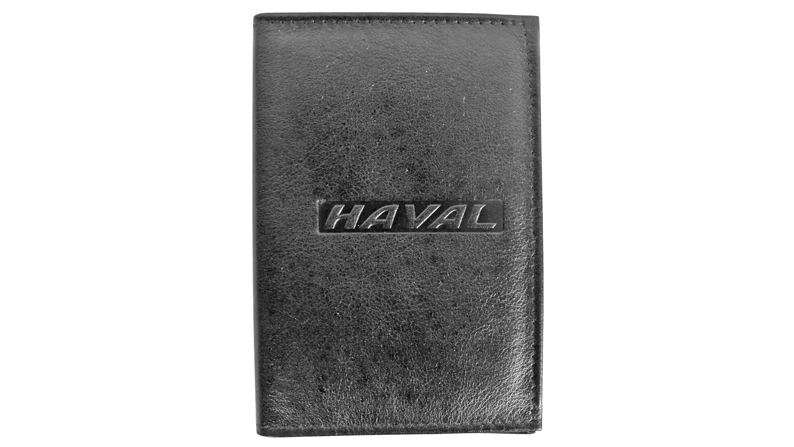 Бумажник водителя АВТОСТОП БВЛ5Л-29 BLACK натуральная кожа HAVAL в коробке фотография №1