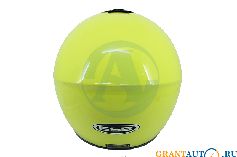 Шлем интеграл GSB G-349 флуоресцентный желтый L фотография №3