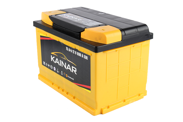 Аккумуляторная батарея KAINAR 6СТ75 фотография №2