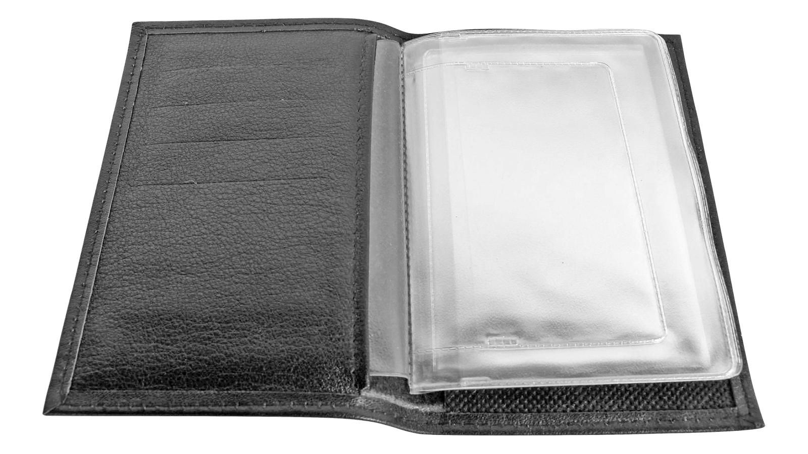 Бумажник водителя АВТОСТОП БВЛ5Л-27 BLACK натуральная кожа CHERRY в коробке фотография №2