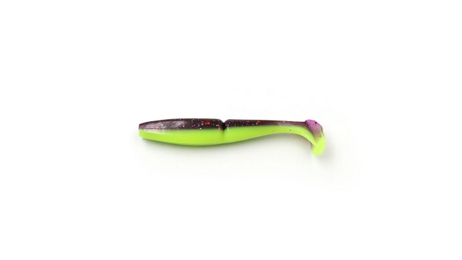 Виброхвост YAMAN PRO Sharky Shad р.4,5 inch цвет 26 Violet Chartreuse 5 шт фотография №1