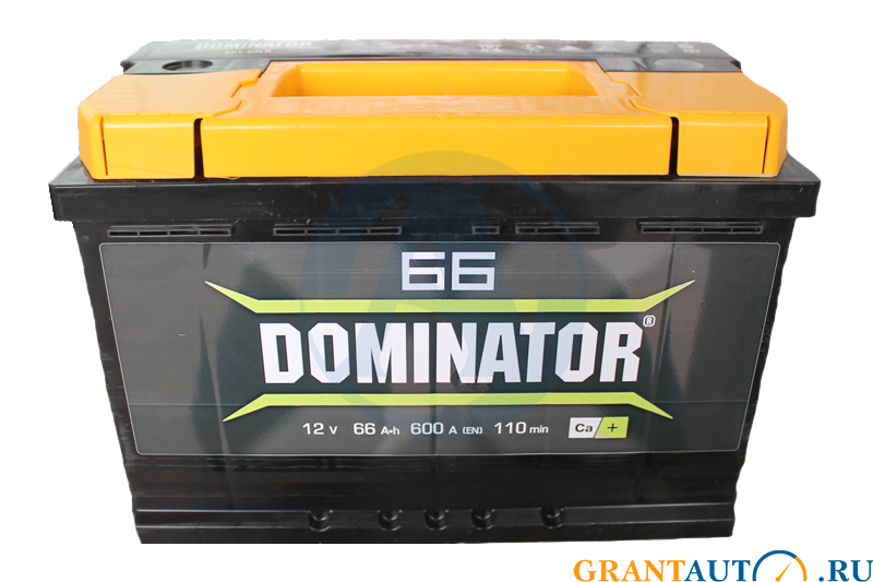 Аккумуляторная батарея DOMINATOR 6СТ66 обратная фотография №1