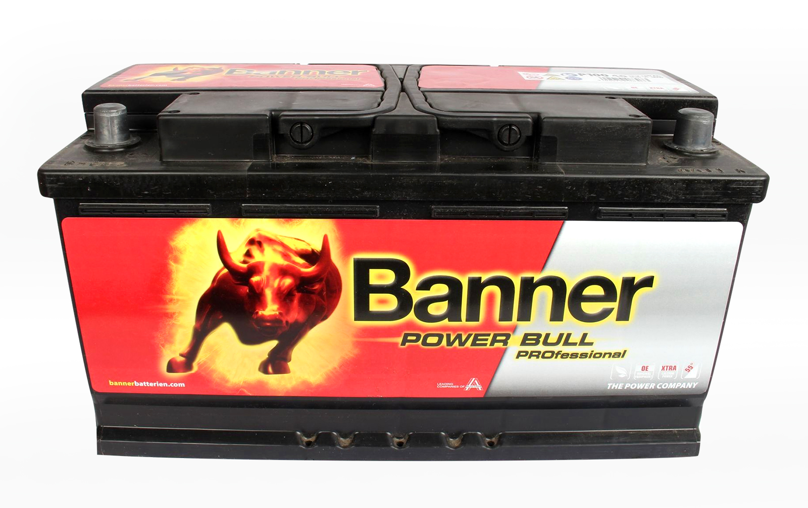 Аккумуляторная батарея BANNER Power Bull PRO P10040 6СТ100 обратная фотография №1
