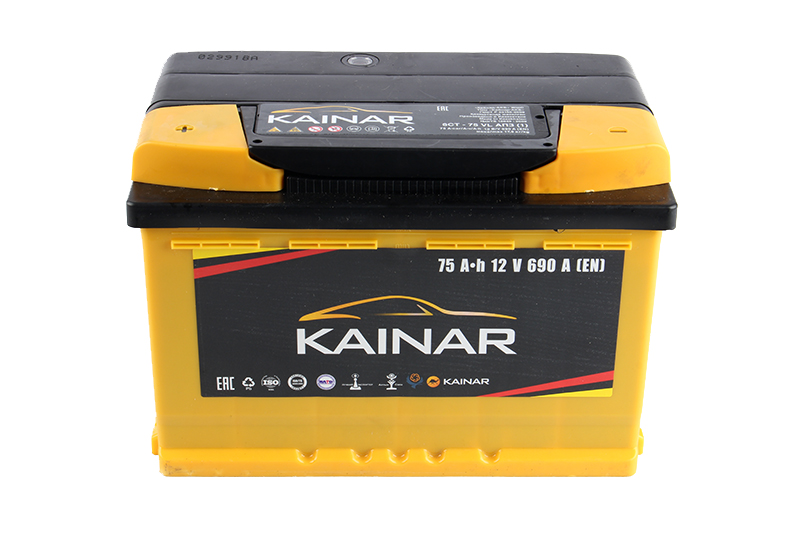 Аккумуляторная батарея KAINAR 6СТ75 фотография №1