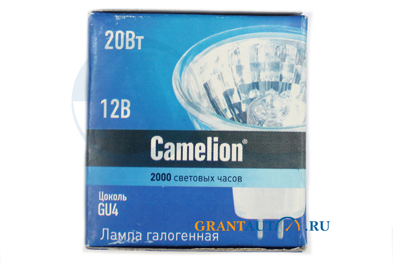 Лампа галогенная Camelion  MR-11 12V 20W 35мм фотография №1