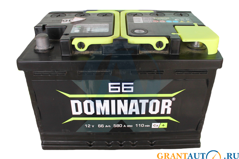 Аккумуляторная батарея DOMINATOR 6СТ66 фотография №1