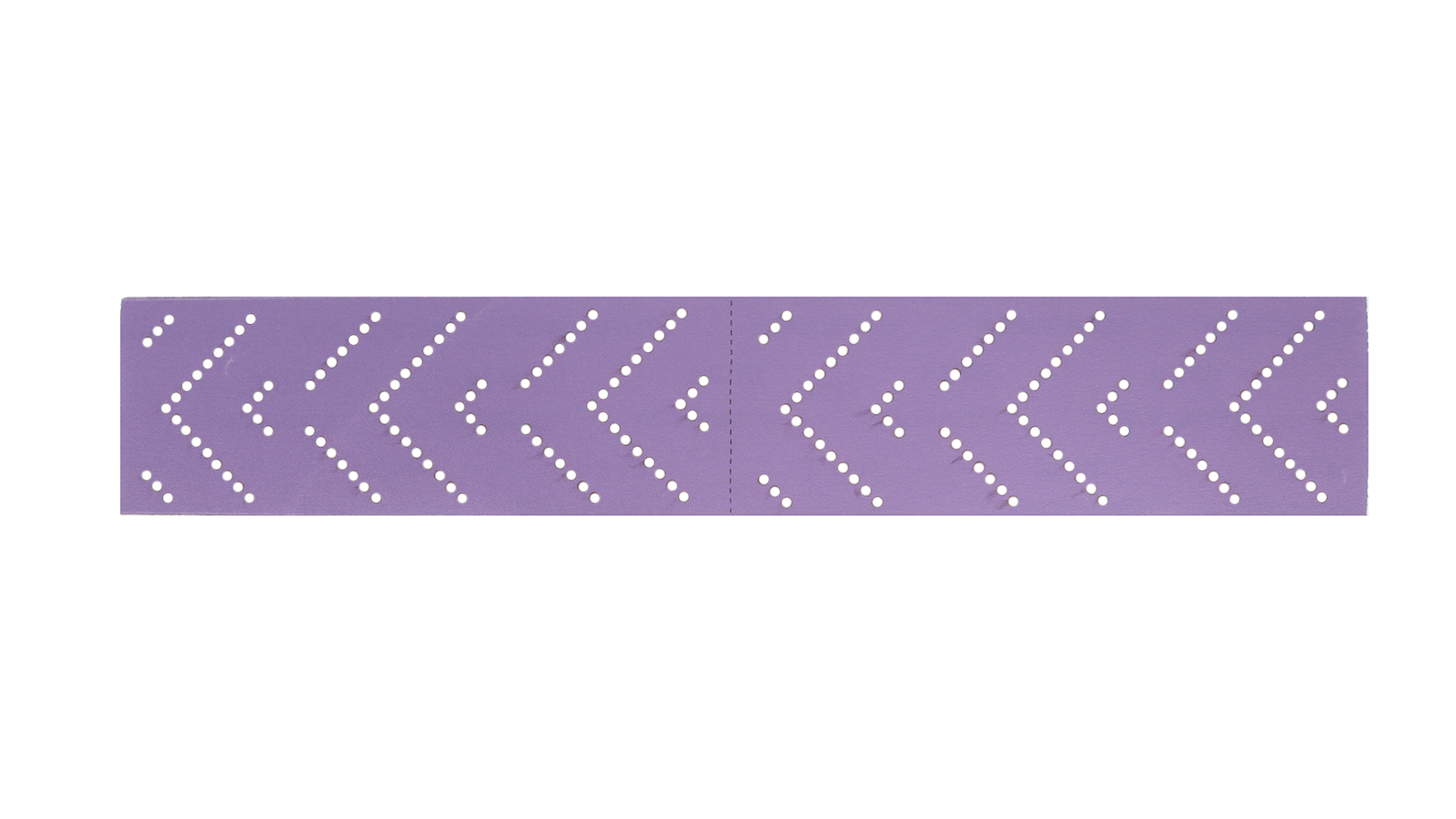 Полоски шлифовальные на пленочной основе Sandwox 328 Purple Zirconia Multi holes 70х400мм Р240 1шт 328.70.40.240.LC фотография №1