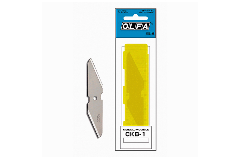Лезвие OLFA для ножа CK-1 18(35)х98х1мм 2шт фотография №1