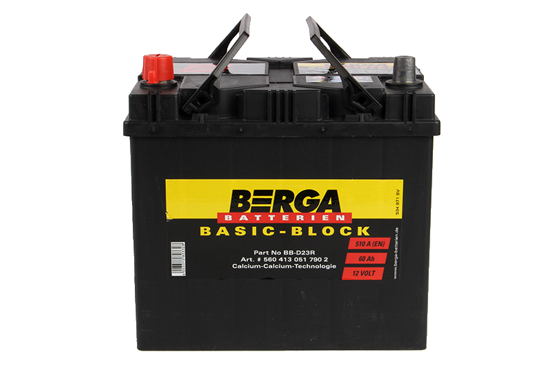 Аккумуляторная батарея BERGA Basic-block 6СТ60 азия фотография №1