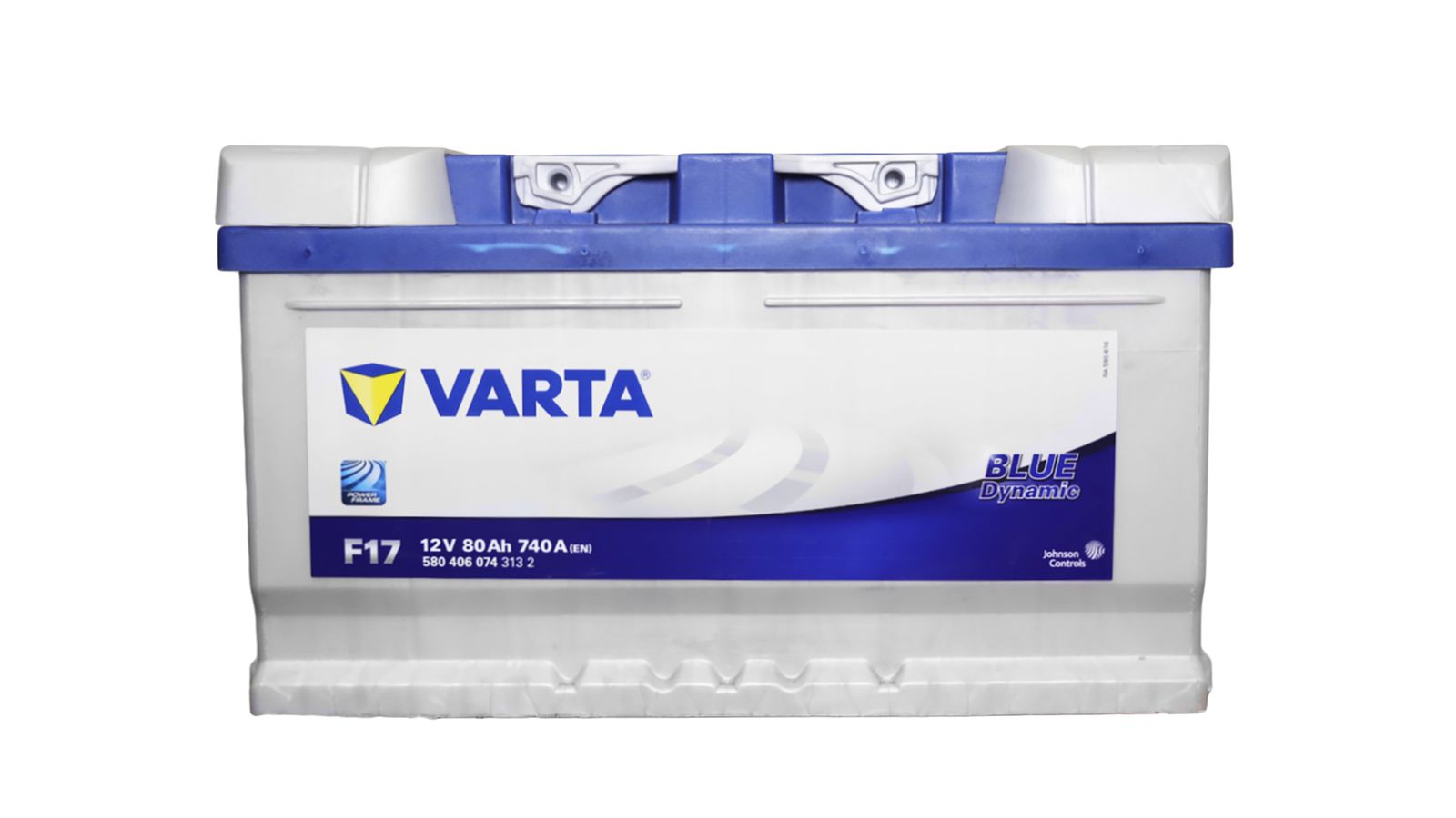 Аккумуляторная батарея VARTA BLUE 6СТ80 F17 * 580 406 074 фотография №1