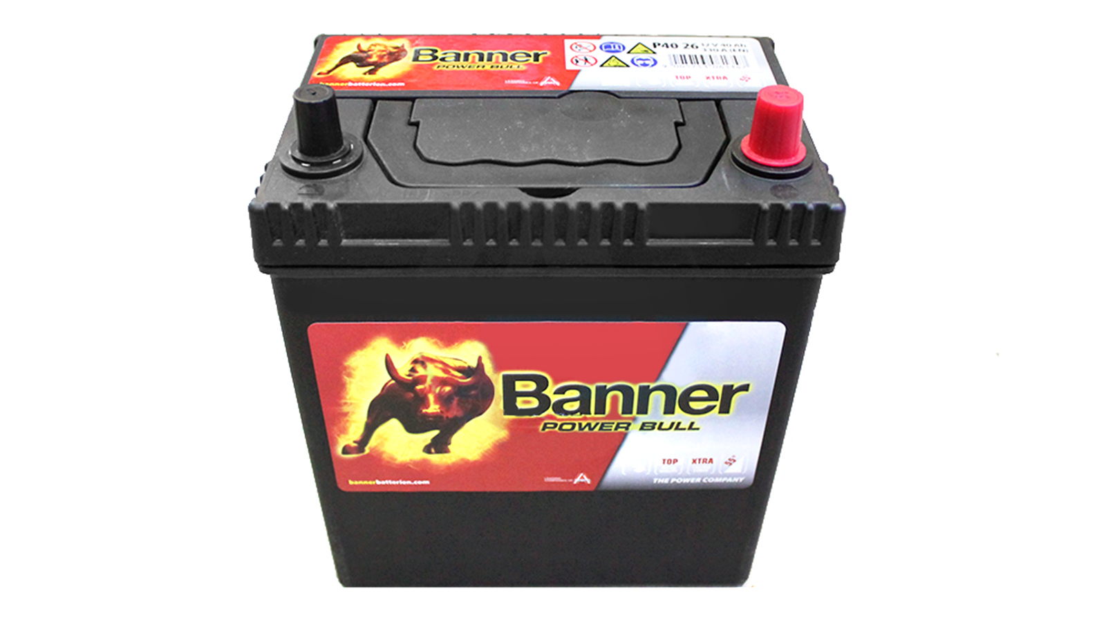 Аккумуляторная батарея BANNER 6СТ40 тонкие клеммы обратная фотография №1