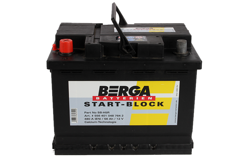 Аккумуляторная батарея BERGA Startblock 6СТ56 фотография №1