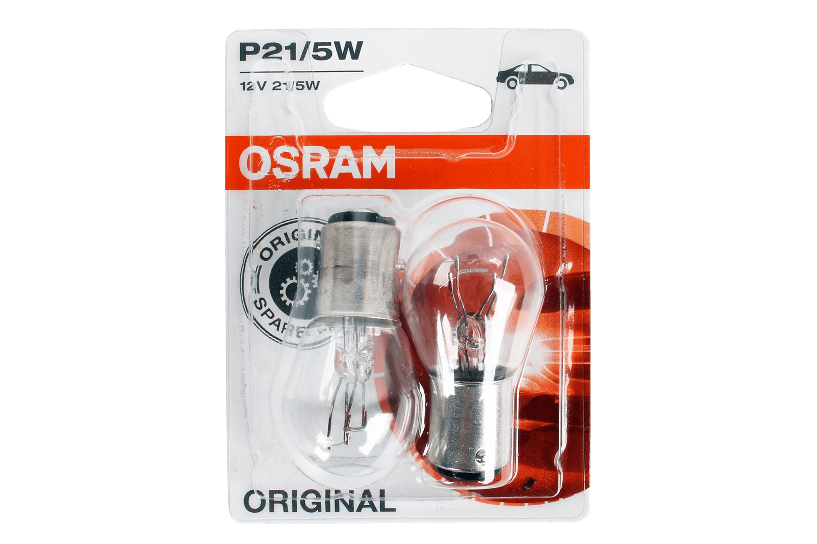 Лампа 12Vx21/5W OSRAM O-7528 2шт фотография №1