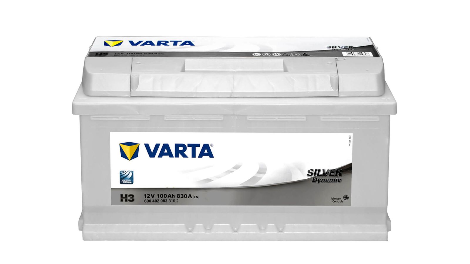 Аккумуляторная батарея VARTA SILVER 6СТ100 H3 * 600 402 083 фотография №1