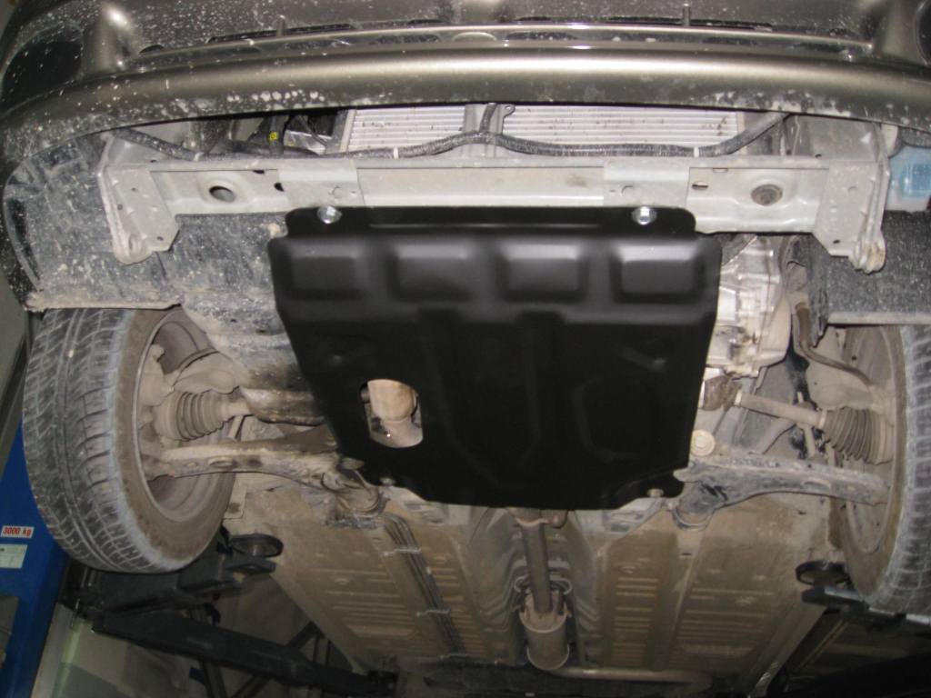 Замена катализатора на пламегаситель Шевроле Авео (Chevrolet Aveo) с обманкой в автосервисе SVS