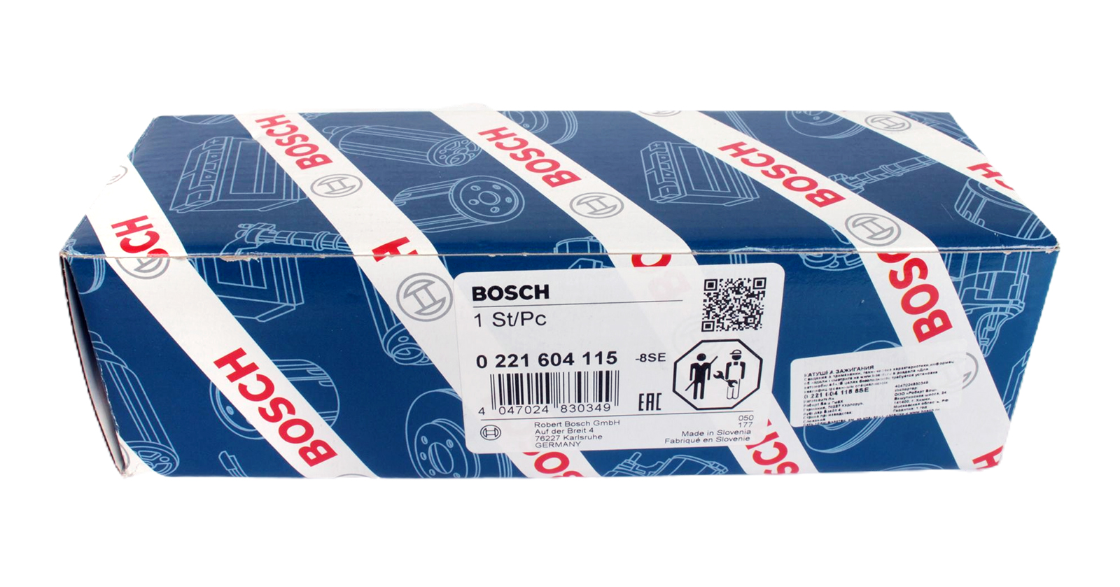 Катушка зажигания BOSCH 0221604115 фотография №4