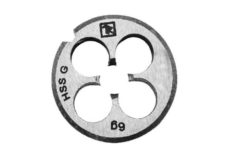 Плашка THORVIK М3х0.5 D-DRIVE HSS Ф25х9мм фотография №1