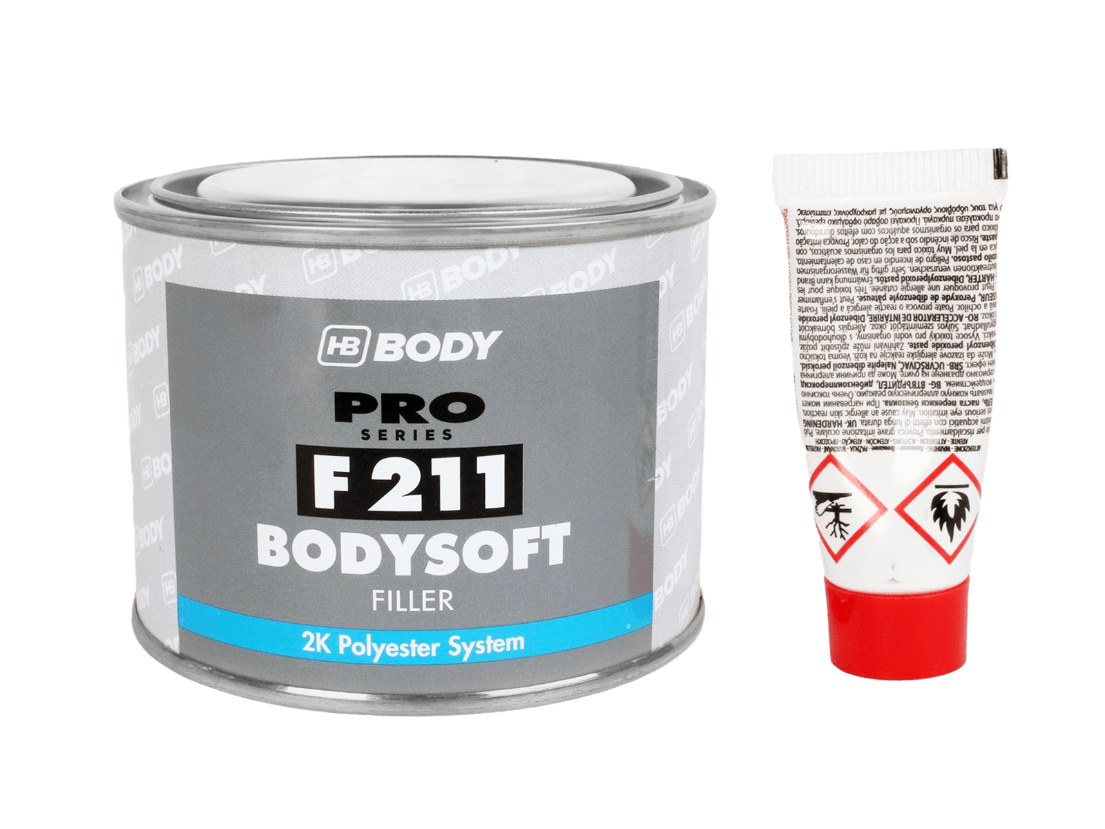 Шпатлевка BODY 211 полиэфирная 250г фотография №1