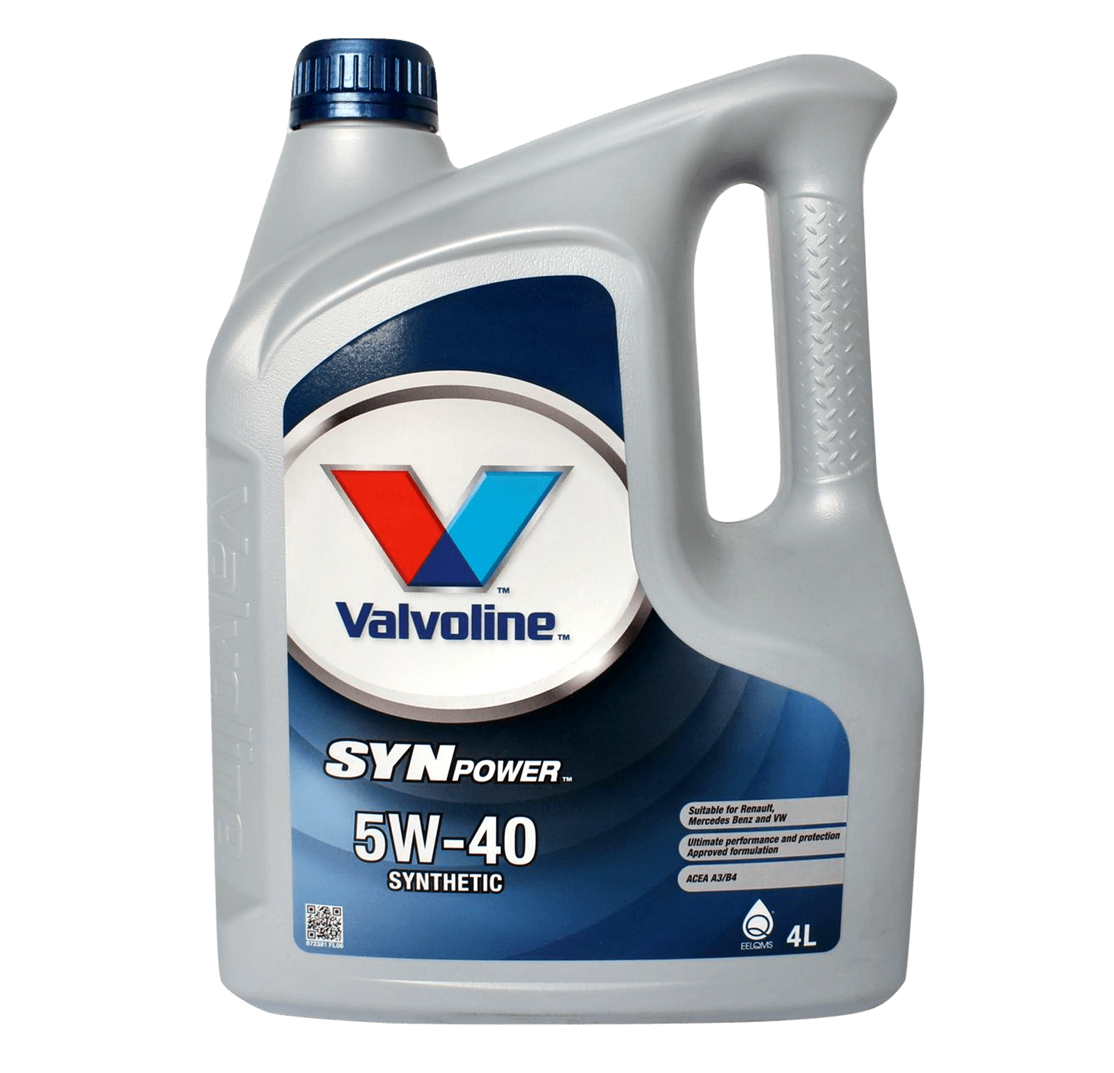 Масло моторное VALVOLINE SYNPOWER 5W40, 4л фотография №1