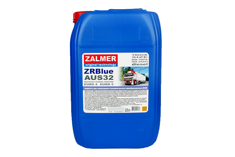 Жидкость адсорбирующая ZALMER ZRBLUE SCR 20л фотография №1