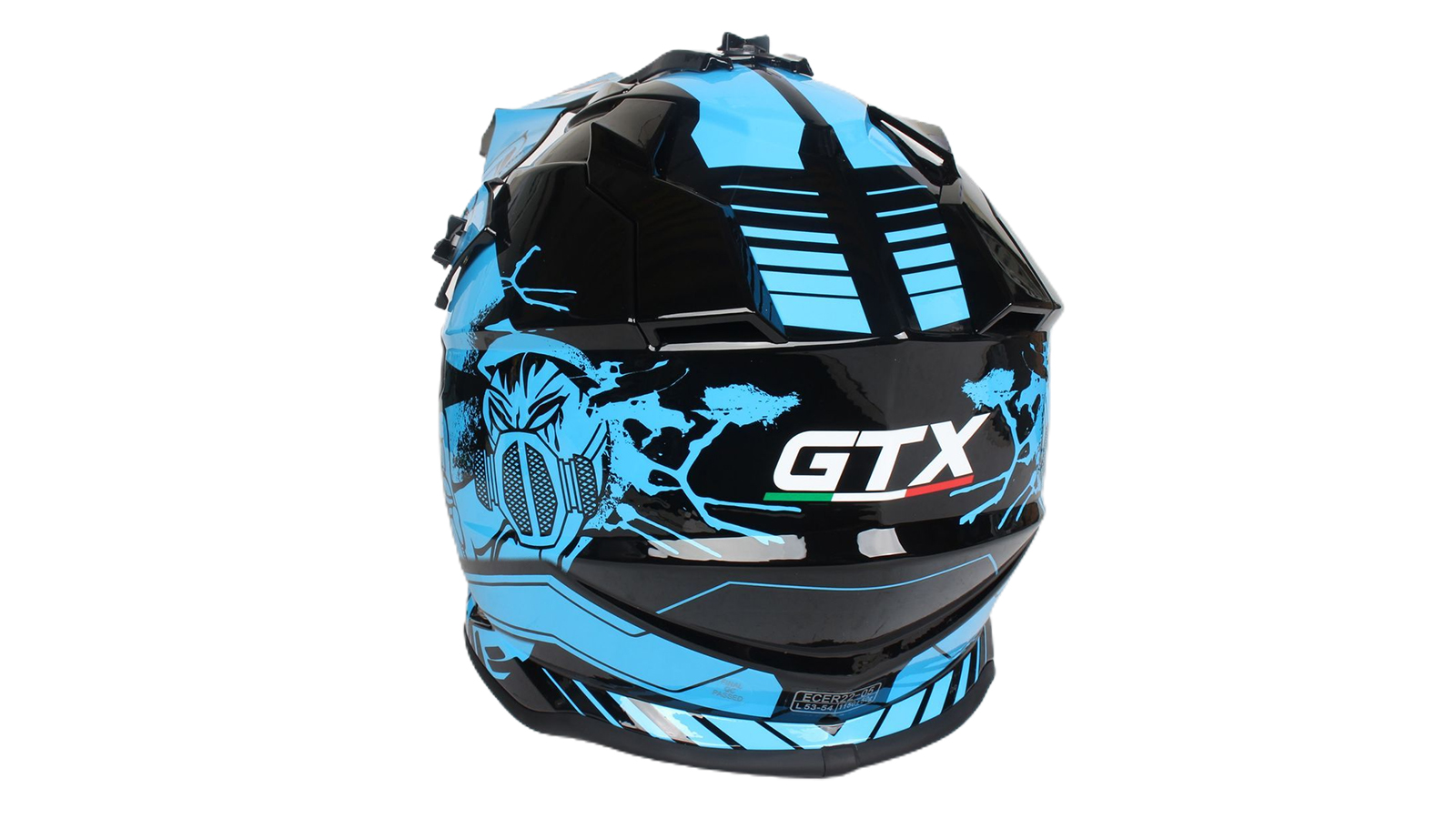 Шлем мото кроссовый GTX 632S (L) 3 подростковый фотография №2