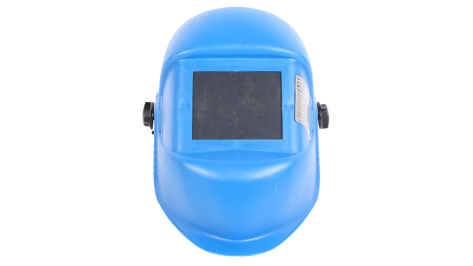 Маска сварщика WEGA (ЕПК-АС) 100х90 мм Синий фотография №2