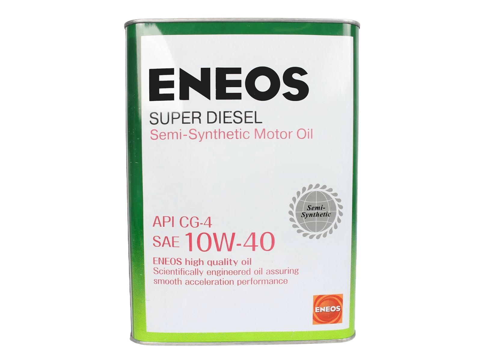 Масло моторное ENEOS DIESEL 10W40 CG-4 4л фотография №1