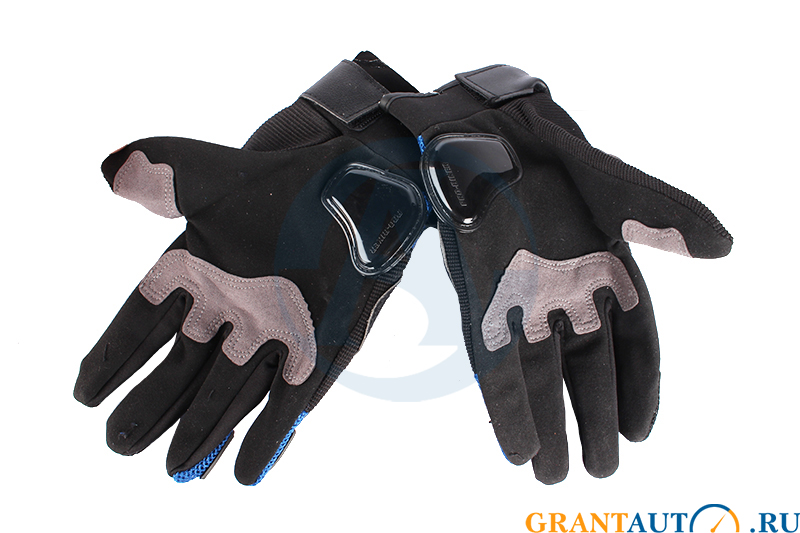 Перчатки защитные V003 синие M фотография №2
