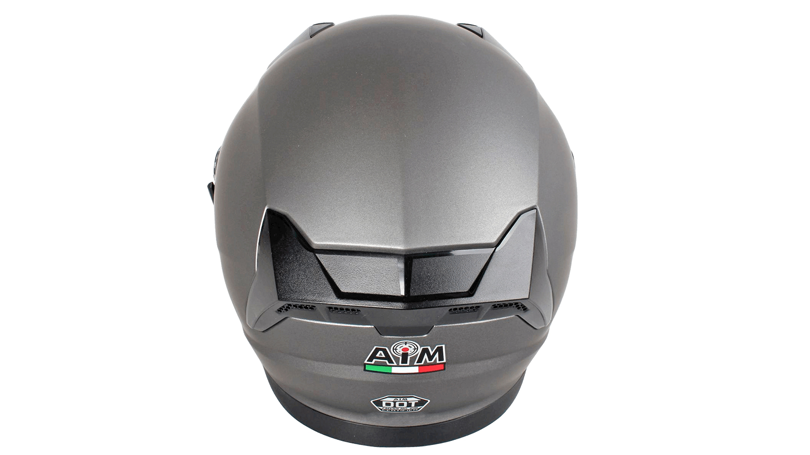 Шлем AiM JK320 Grey Metal, XXL фотография №3