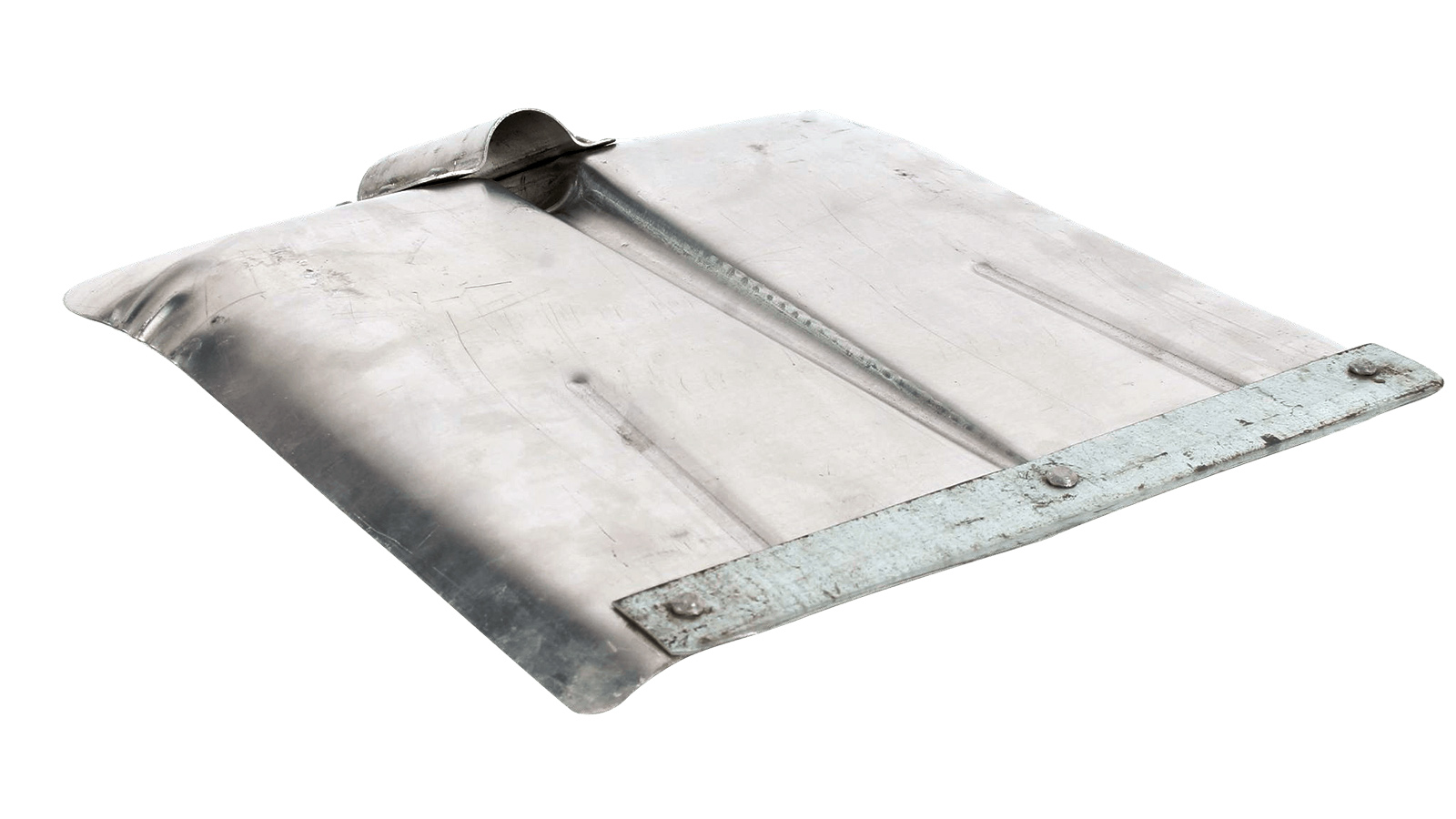 Лопата снеговая алюминиевая с накладкой без черенка ЛС-1ал с накладкой 1.5мм фотография №3
