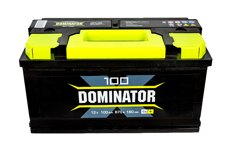 Аккумуляторная батарея DOMINATOR 6СТ100 L5R//1000*Б фотография №1