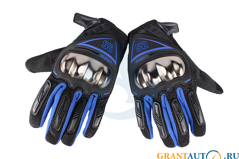 Перчатки защитные V005 синие XL фотография №1