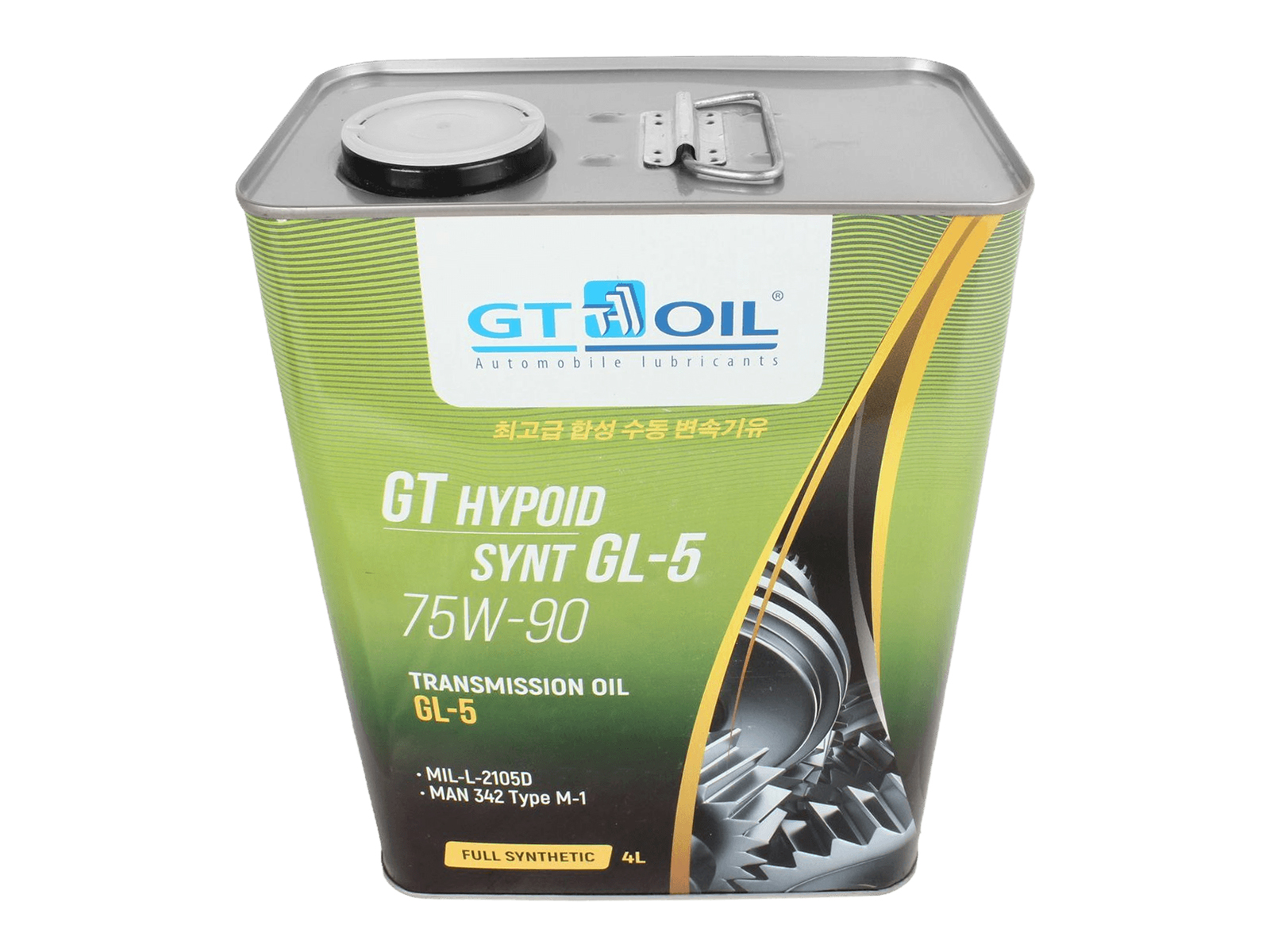 Трансмиссионное масло GT HYPOID GL-5 75W90 4л фотография №3