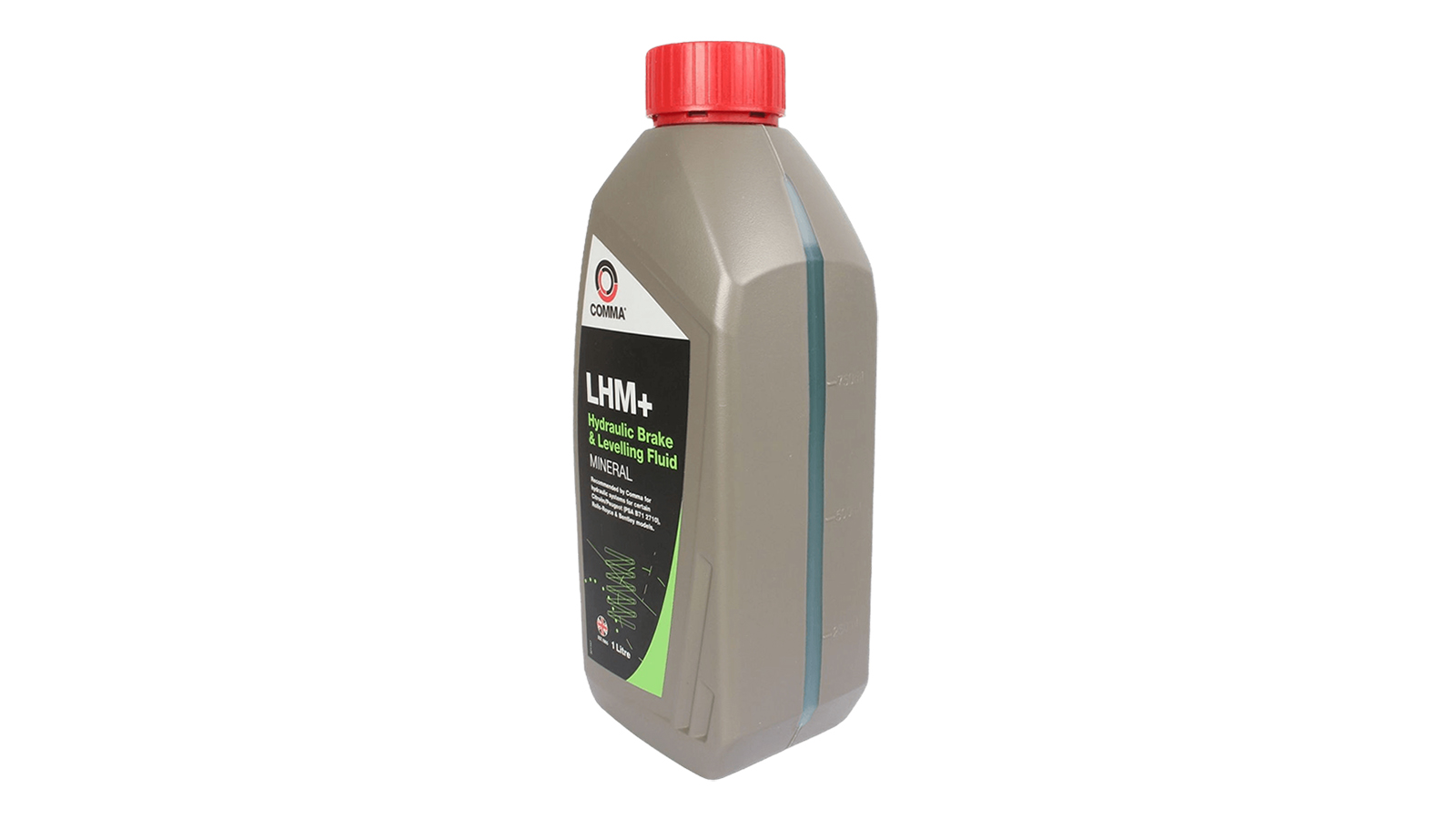 Жидкость гидравлическая COMMA LHM1L зеленое 1л фотография №2