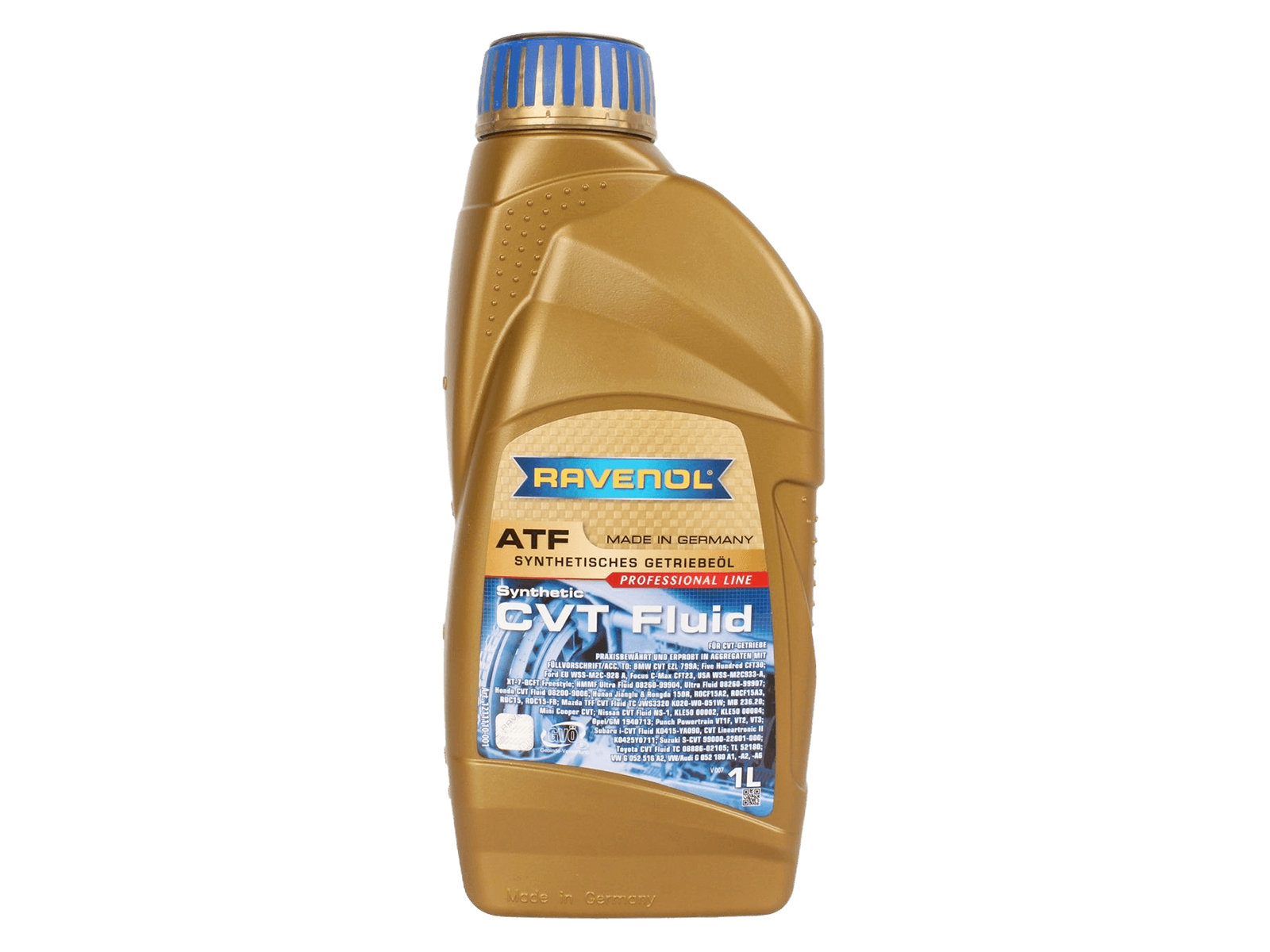 Трансмиссионное масло RAVENOL CVT FLUID 1л фотография №1