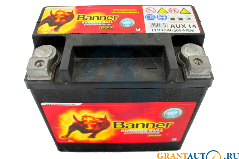 Аккумуляторная батарея BANNER AUX14 514 01 6СТ14 фотография №2