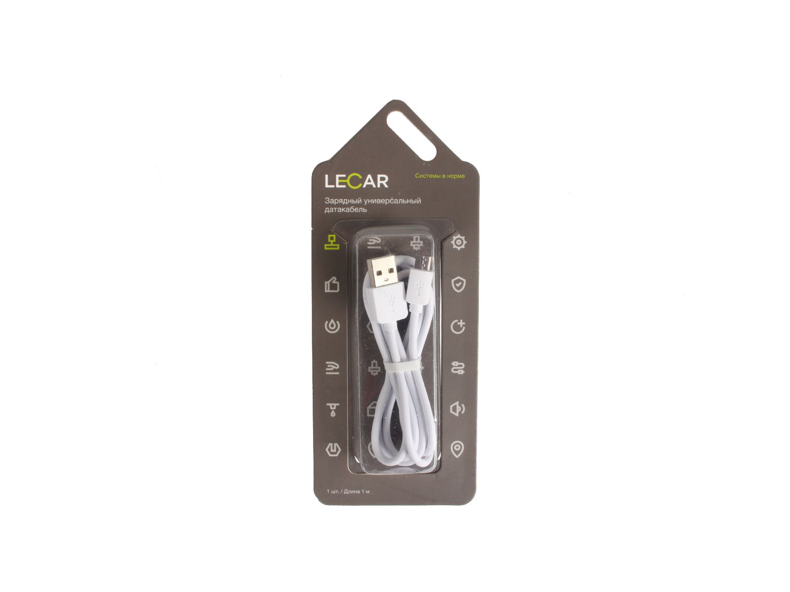 Кабель зарядный micro USB LECAR000075209 фотография №1
