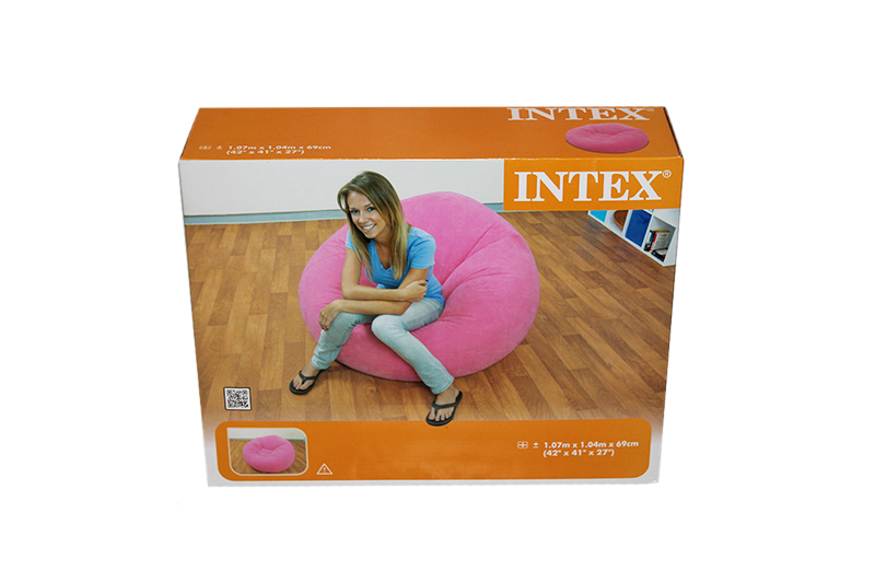Надувное кресло Intex Beanless Bag фотография №1