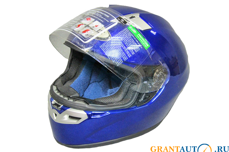 Шлем интеграл KBC VR-3 Stealth синий M фотография №2