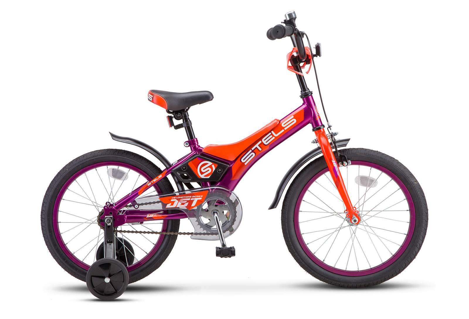 Велосипед детский STELS 18 Jet фиолет/оранж фотография №1