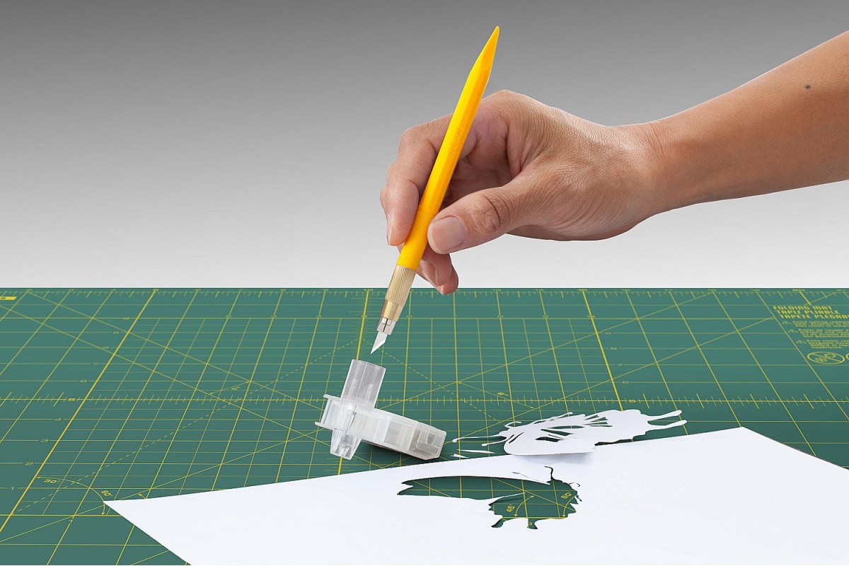 Нож OLFA Utility Models перовой дизайнерский, для точных работ фотография №4