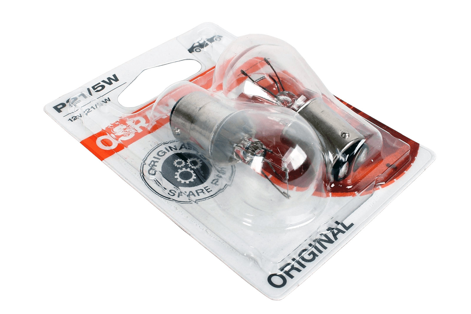 Лампа 12Vx21/5W OSRAM O-7528 2 штуки фотография №2