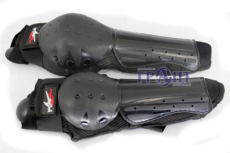 Защита колена налокотник комплект Probiker HX-P05 черные фотография №1