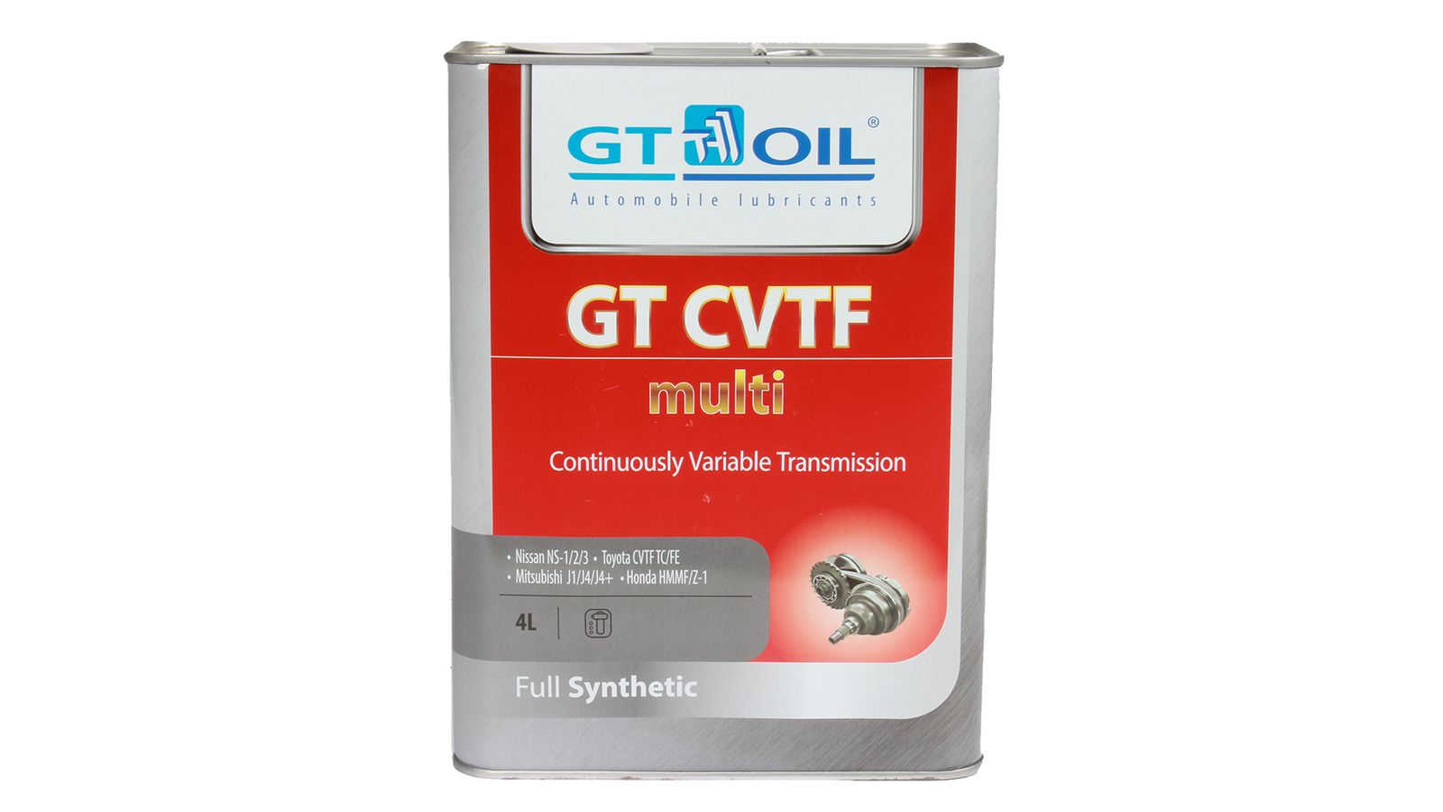 Трансмиссионное масло GT CVTF Multi 4л фотография №1