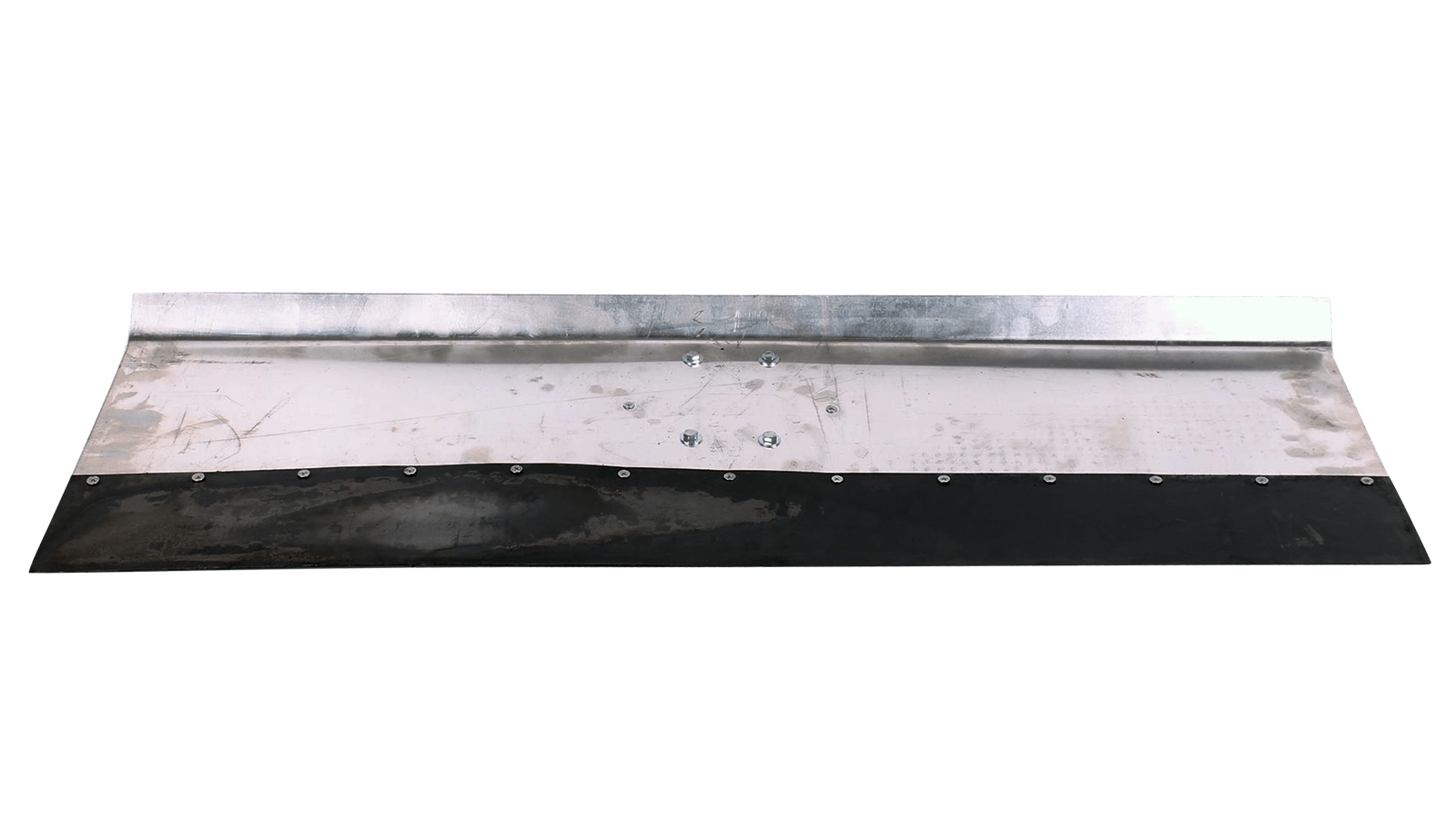 Лопата-движок алюминиевая однобортная 1000х350х2 мм 12 см усиленная 150021 фотография №1