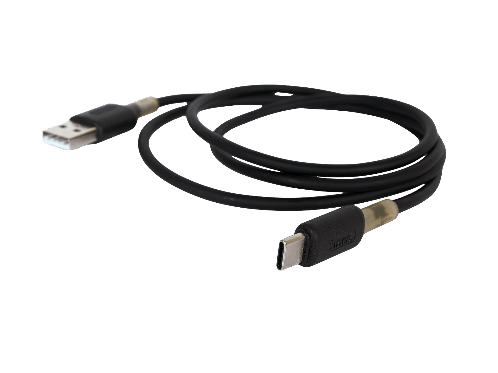 Кабель USB Hoco X48 Soft, USB - Type-C, 3A, 1 м, черный фотография №2